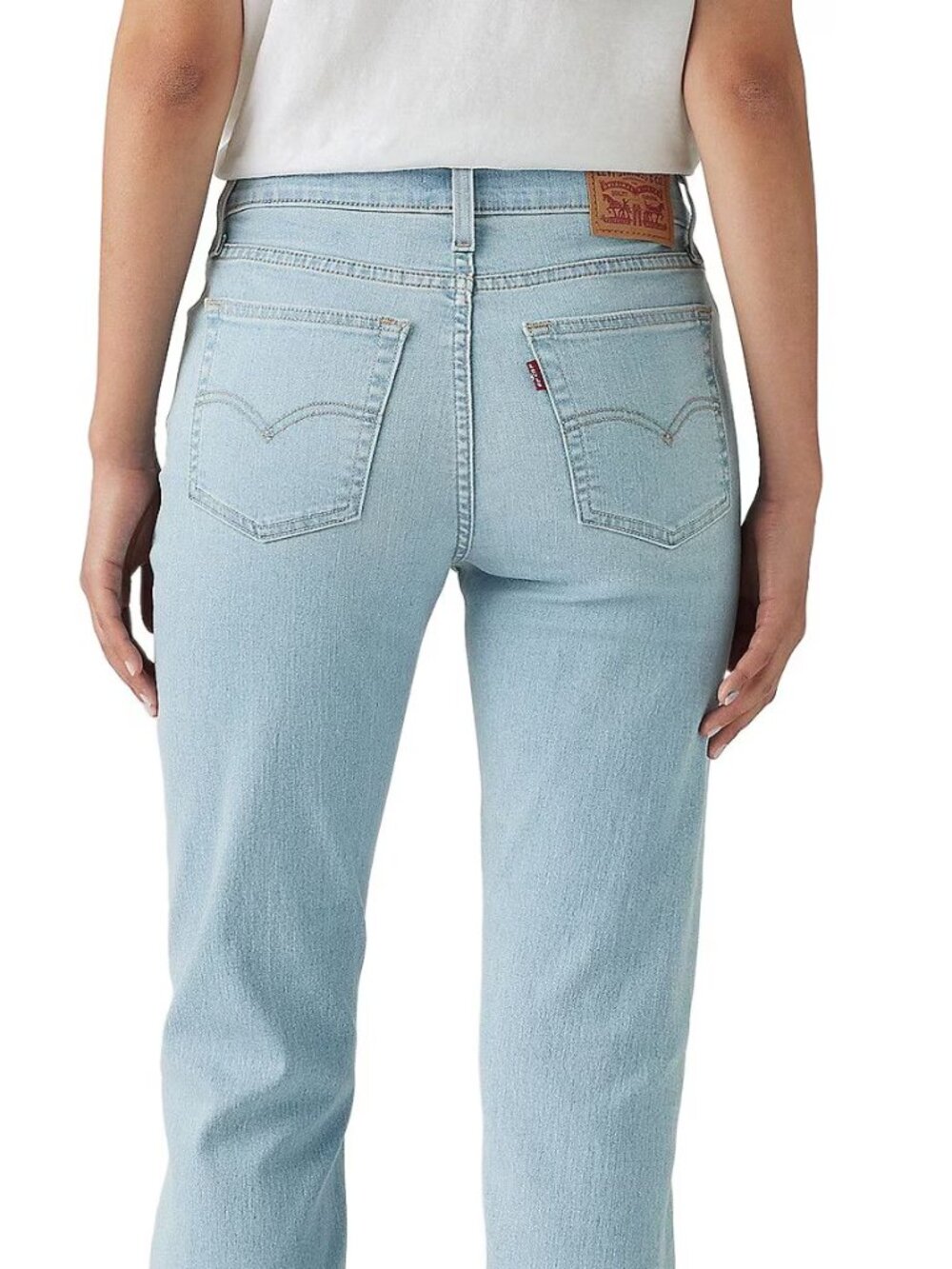 Levis 724 High Rise Straight Leg Jeans Size 32W